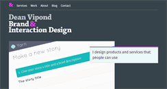 Desktop Screenshot of deanvipond.com